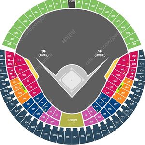 6/22(일) LG vs 두산 3루 오렌지 응원석 통로4연석