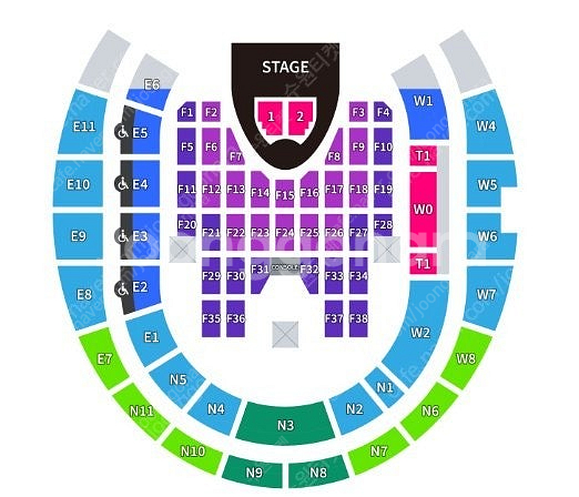 [양도] 블랙핑크 콘서트 지정석 연석 단석--0