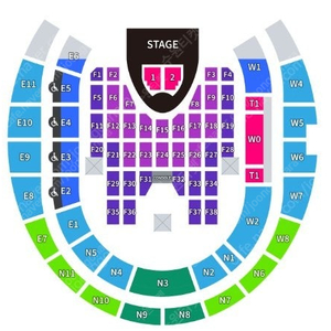 [양도] 블랙핑크 콘서트 지정석 연석 단석