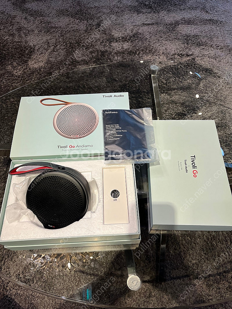 티볼리 안디아모 블루투스 스피커 팝니다(미사용 새제품)--3