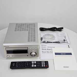 데논 RCD-M41 CD/블루투스 올인원 인티앰프 실버