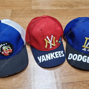 MLB키즈 여름모자3종