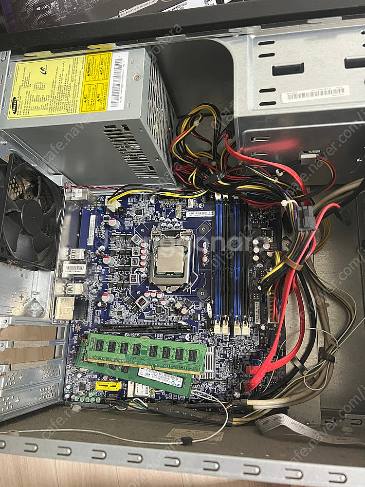 p67m01s1 메인보드 ddr3 램 cpu i5 2400 파워 본체--1