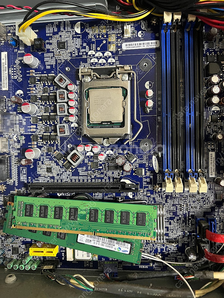 p67m01s1 메인보드 ddr3 램 cpu i5 2400 파워 본체--0