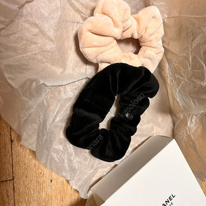 샤넬 chanel 머리끈 뷰티 스크런치