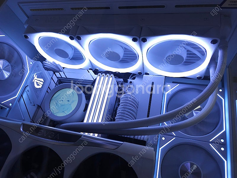 nzxt f120 rgb 팬 트리플팩 화이트 판매합니다--1