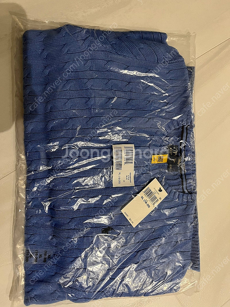 폴로 랄프로렌 보이즈 케이블 니트 새상품--3