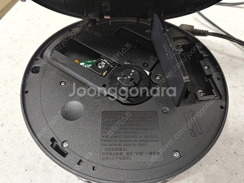 소니 cdp + 110v 정품 어답터--2