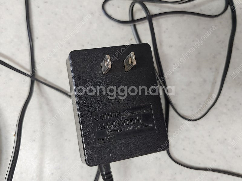 소니 cdp + 110v 정품 어답터--4