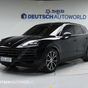 포르쉐 카이엔 중고 포르쉐 중고 수입중고자동차 검정색 2024년식 8,470km 3.0 중고차허위매물없는곳