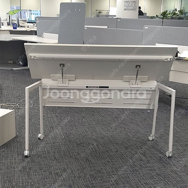 퍼시스 회의용 연수용 수강용 학원용 독서실 세미나실 1인용 테이블 책상 의자--7