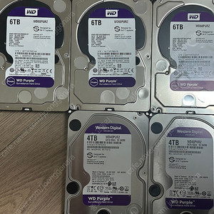 HDD 6TB 2개 / 4TB 1개 팔아요 7만