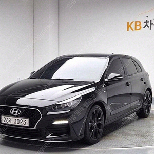 현대 i30 중고 i30 검정색 2019년식 72,638km 1.6 터보 N Line 중고차판매