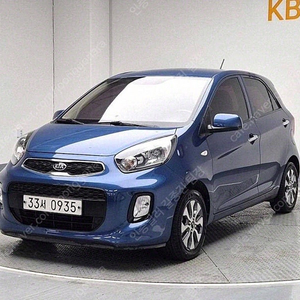 모닝 중고 모닝 더 뉴 모닝 중고차 파란색 2016년식 68,646km 럭셔리 광이 번쩍번쩍