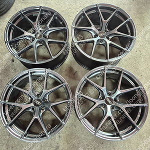 (판매)20인치 BBS CIR 고스트크롬 중고휠 한대분 판매합니다