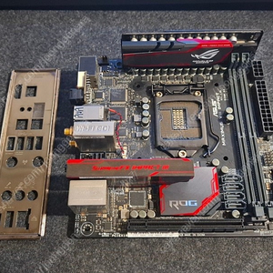 ASUS MAXIMUS VIII IMPACT Z170 메인보드 팝니다.