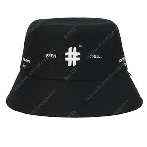 택포 빈트릴 골프 데일리 일상 버킷햇 벙거지 모자 블랙 훌륭 S M 사랑봉봉