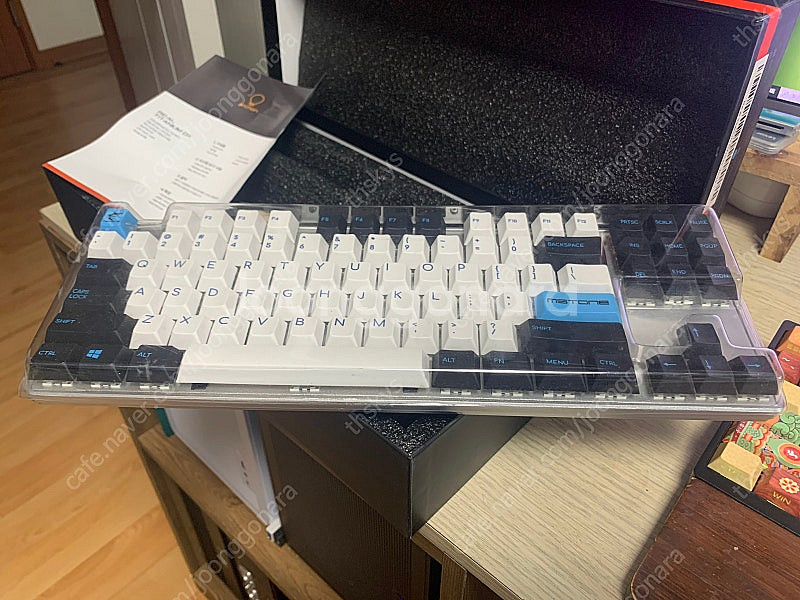 아콘 리얼 티타늄 DX 풀 알루미늄 실버 키보드--6