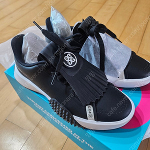 지포어 골프화 /새상품/ 블랙/7.5/정품