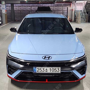 1,725 km 24년식 아반떼 중고 더 뉴 아반떼 CN7 2.0 N 중고차구매 파란색