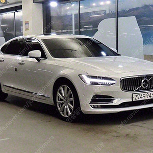41,735 km 볼보 중고 S90 중고 볼보 중고차 T5 인스크립션 최저가 중고차 흰색