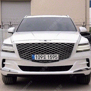 12,096 km GV80 중고 제네시스 GV80 중고 가솔린 2.5T 2WD 중고차직거래카페 흰색