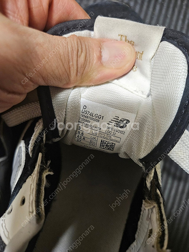 270mm) 뉴발란스 레거시574  블랙--2