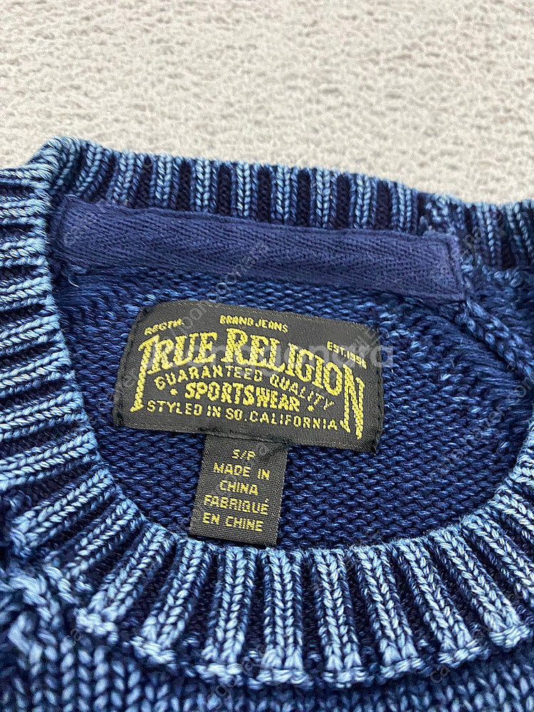 트루릴리전 니트 90--2