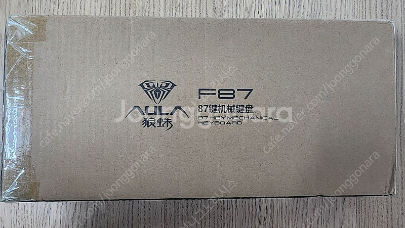 [미개봉] AULA F87 Pro 기계식 키보드 새상품--1