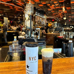 스타벅스 리저브 뉴욕 NYC 화이트 스테인리스 텀블러 473mL