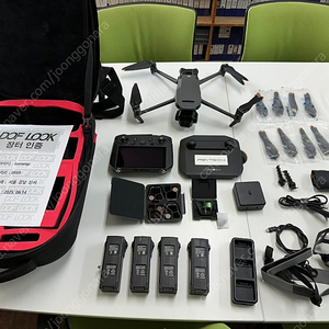 MAVIC3PRO플라이모어콤보 + 배터리 1개 추가 + ND필터Set + Wide Lens 필터 Set 팝니다