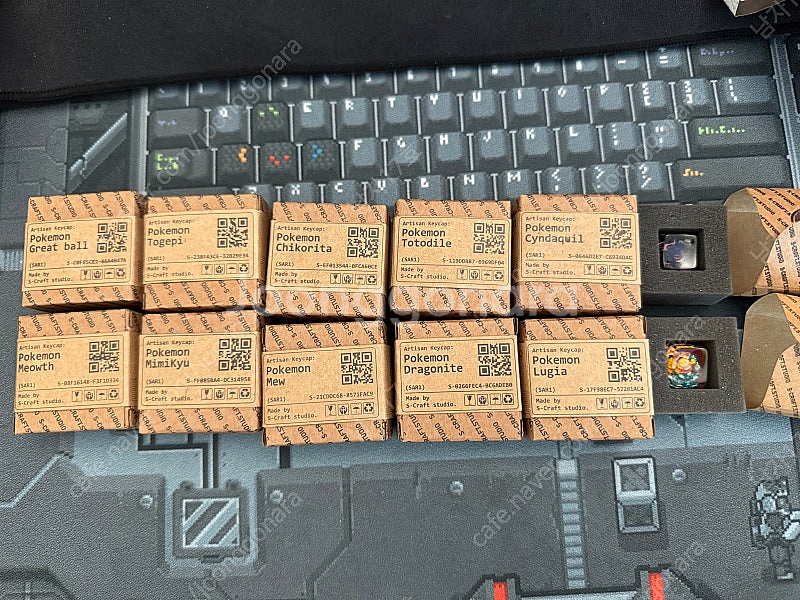 S-craft 포켓몬 키캡 판매합니다--0