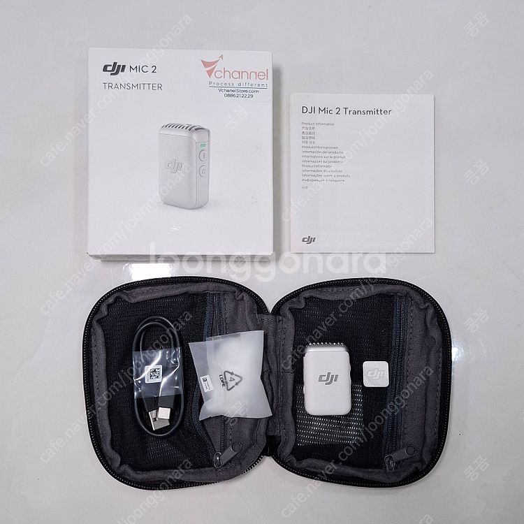 DJI MIC2 단품 화이트 신품급 풀박스, 안드로이드...--1