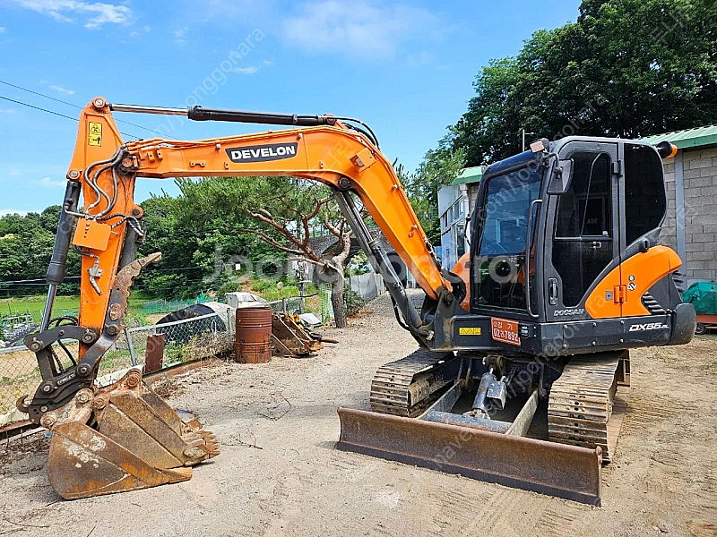 두산 02 DX55 5L 2021년식 가동 1600 코...--0