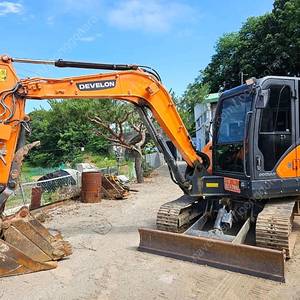 두산 02 DX55 5L 2021년식 가동 1600 코끼리집게 궤도형 중고굴삭기