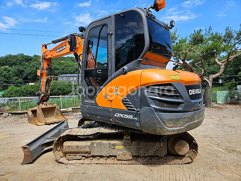 두산 02 DX55 5L 2021년식 가동 1600 코...--4