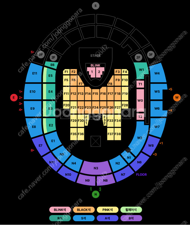 2025 블랙핑크 콘서트 단석티켓--0