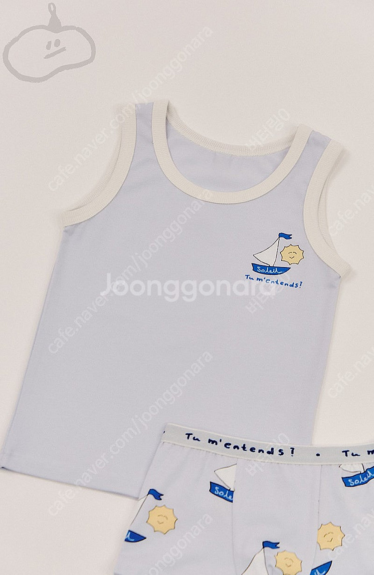 리미떼두두 남아 런닝&팬티 세트(3XL)--1