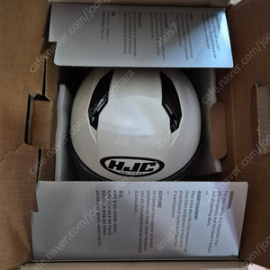 HJC 홍진 C10 풀페이스 헬멧(화이트, XL) 판매합니다. 풀박스, 2회 착용