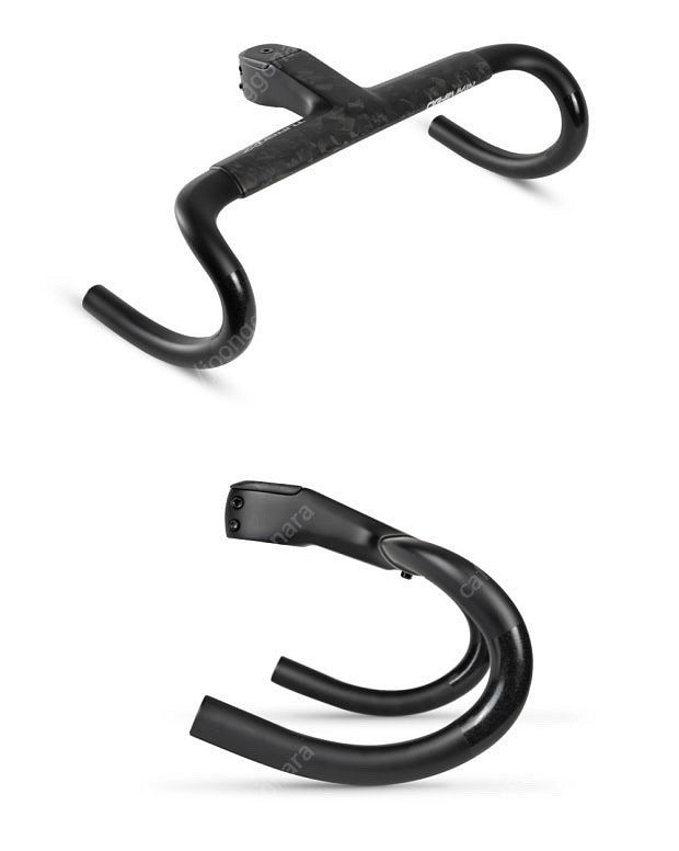 오지에브킨 터보 엑스 일체형 카본 핸들바 신품 팝니다.--3