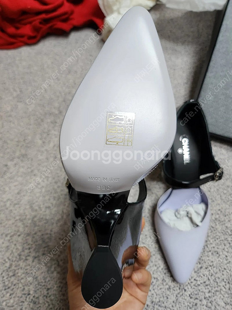 샤넬 투톤펌프스 새제품 말도안되는 가격에 이번주만 판매해봅니다--2