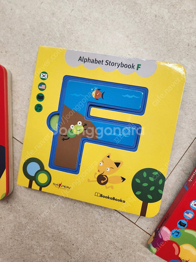 bookabooka 알파벳 스토리북 (유아 영어 보드북...--9