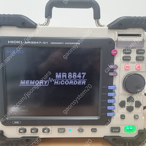 HIOKI MR8847 레코더(50만원) +8966,8968, 8967모듈 판매 또는 렌탈합니다.​