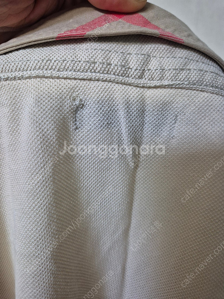 버버리런던 반팔카라티 남여공용--2