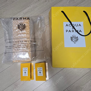 아쿠아 디 파르마 본조르노 룸디퓨저 180ml 세트 미개봉 팝니다