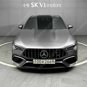 벤츠 CLA 중고 벤츠 CLA클래스 중고 회색 2020년식 73,017km AMG CLA 45 S 4MATIC+ 수원중고차