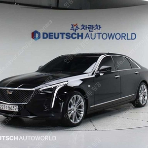 검정색 캐딜락 CT6 중고 3.6 프리미엄 AWD 중고차리스 75,239 km
