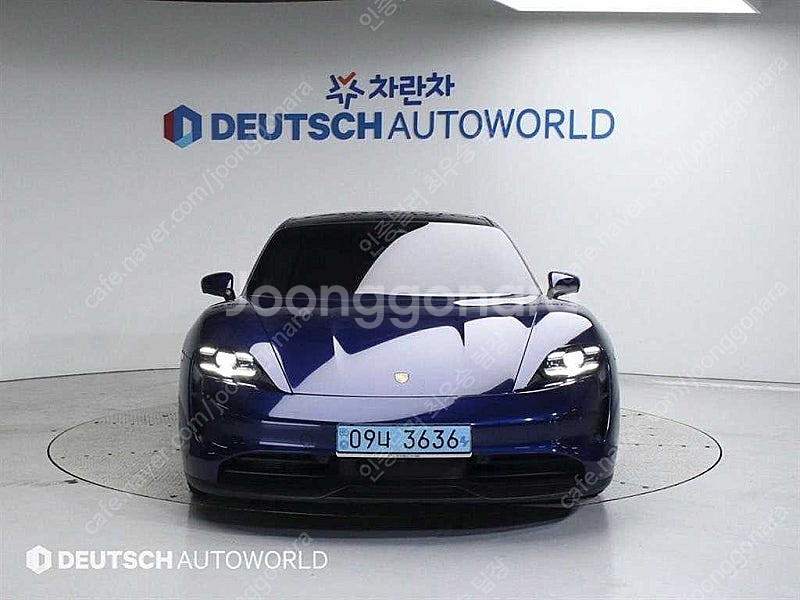 포르쉐 중고 포르쉐 타이칸 중고차 파란색 2021년식 ...--3