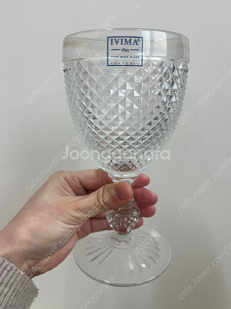 지앙 이비마 고블렛잔 (280ml) 4p 미사용 새제품...--2