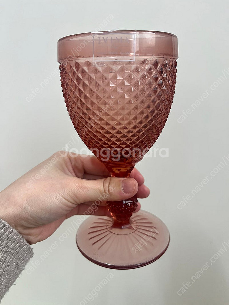 지앙 이비마 고블렛잔 (280ml) 4p 미사용 새제품...--3